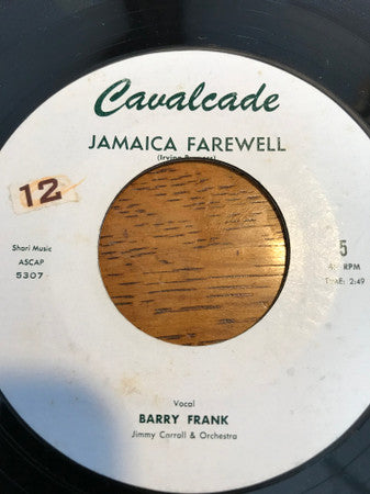 Barry Frank : Banana Boat Song (7", Single)