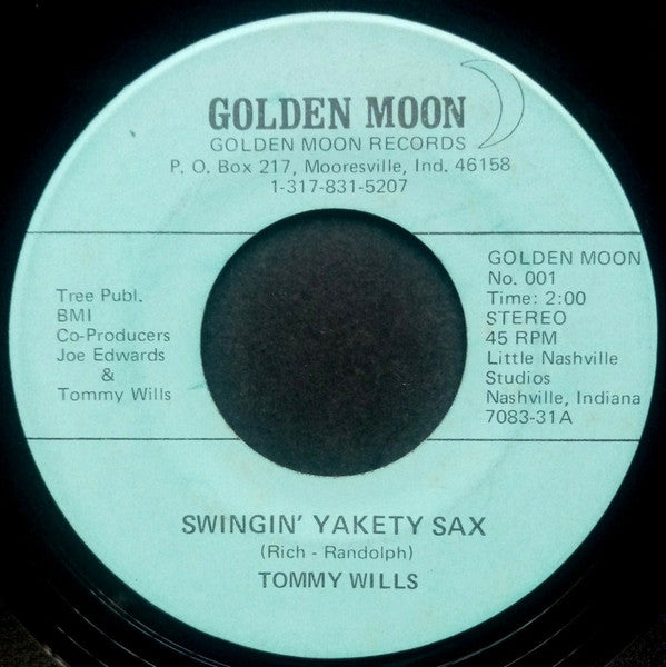 Tommy Wills : Swingin' Yakety Sax (7")