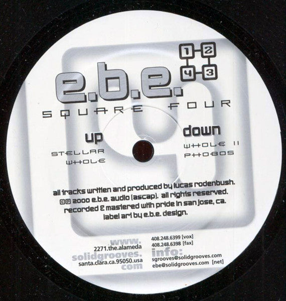 E.B.E. (2) : Square Four (12")