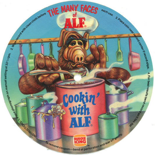 ALF (2) : Cookin' With ALF (Flexi, 6", S/Sided, Card)