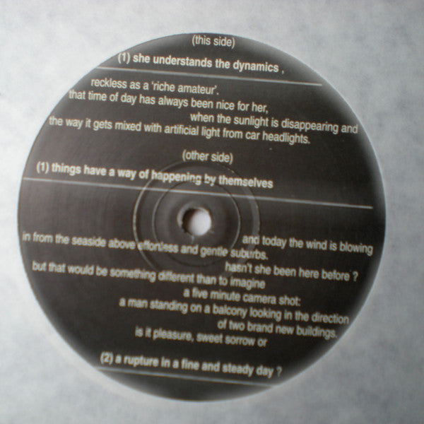 To Rococo Rot : She Understands (12")