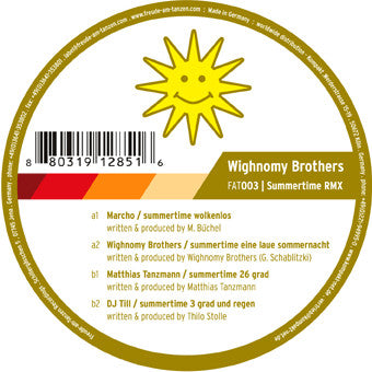 DJ Gabor : Summertime (Remixes) (12", Col)