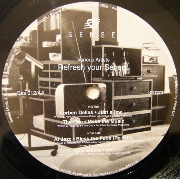Various : Refresh Your Sense! (12")
