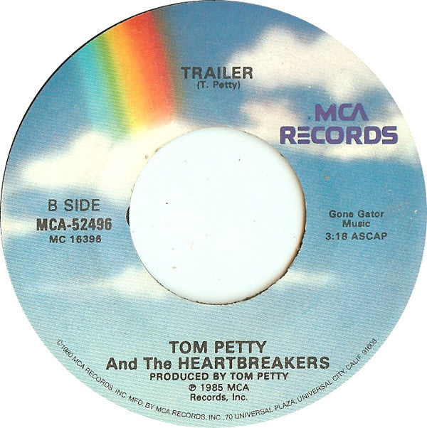 Tom Petty And The Heartbreakers : Don't Come Around Here No More (7", Single)