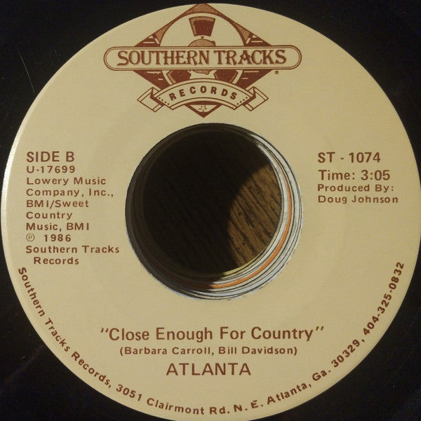 Atlanta (6) : We Always Agree On Love (7")