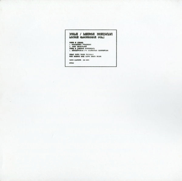 Xela / The North Sea : Electronic Music Vol.1 (LP, Ltd)