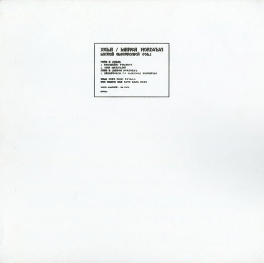 Xela / The North Sea : Electronic Music Vol.1 (LP, Ltd)