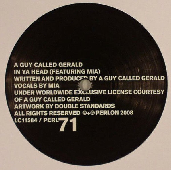 A Guy Called Gerald : In Ya Head (12")