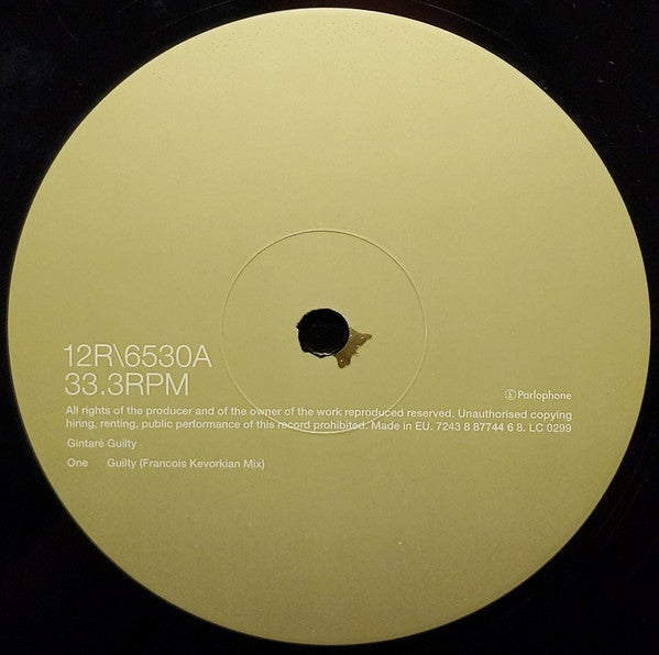 Gintarė* : Guilty (12")