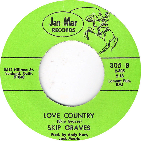 Skip Graves : Nothing And You (7")