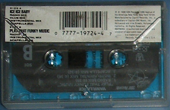 Vanilla Ice : Ice Ice Baby (Cass, Maxi)