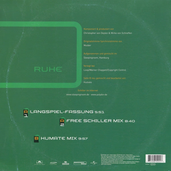 Schiller : Ruhe (12", Gre)