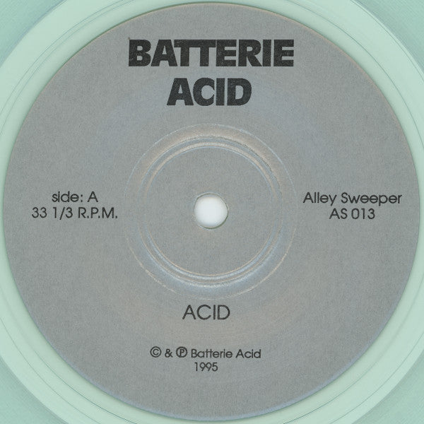 Batterie:Acid : Acid / Eyes Not Open (7")