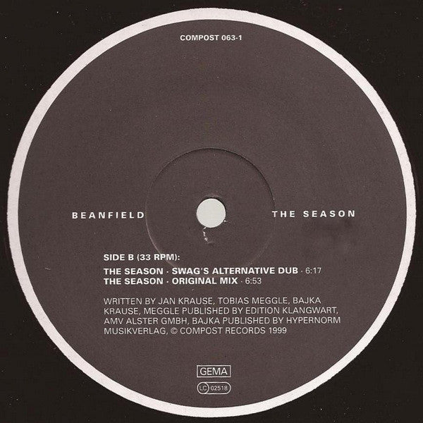 Beanfield : The Season (12")