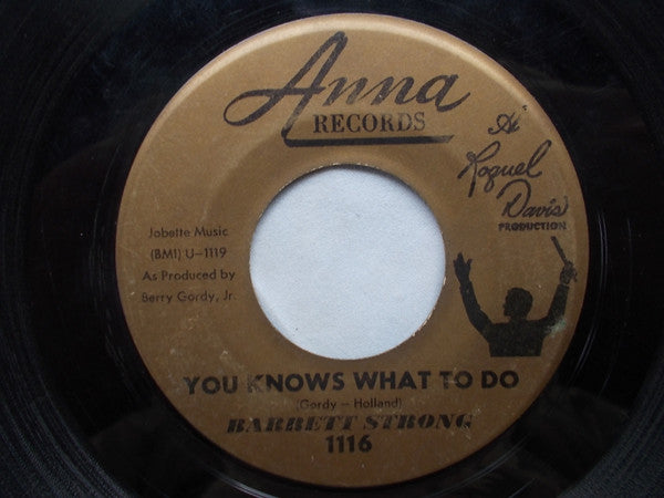 Barrett Strong : Yes, No, Maybe So / You Knows What To Do (7")