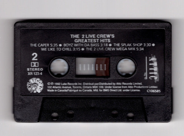 The 2 Live Crew : Greatest Hits (Cass, Comp)