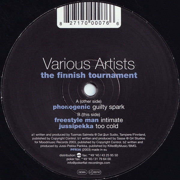 Various : The Finnish Tournament (12")