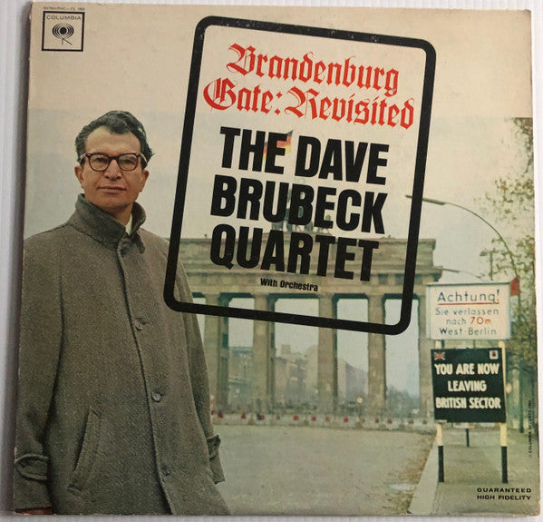The Dave Brubeck Quartet With Orchestra* : Brandenburg Gate: Revisited (LP, Mono, Ter)