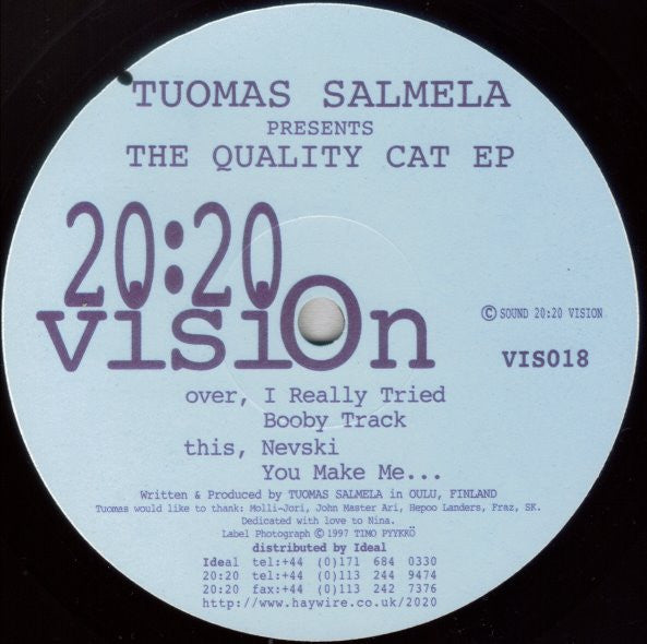 Tuomas Salmela : The Quality Cat EP (12", EP)