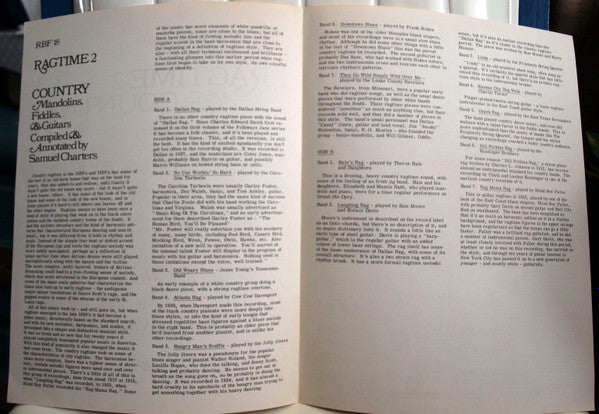 Various : Ragtime 2: The Country (LP, Comp)