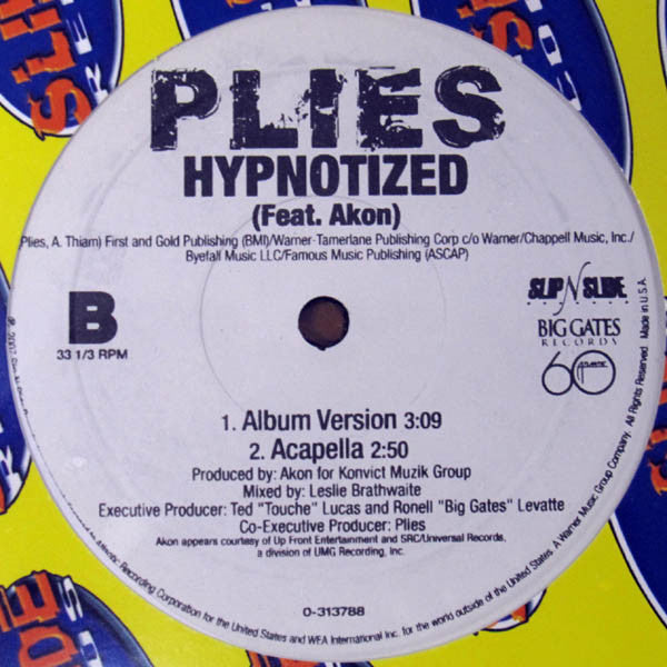 Plies Feat. Akon : Hypnotized (12")