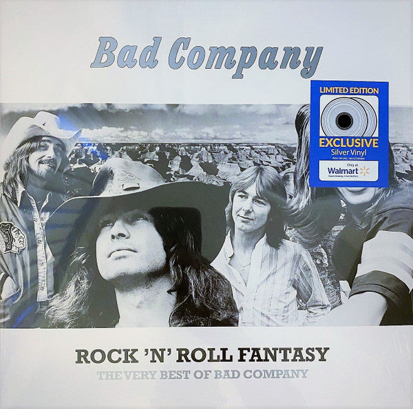 Bad Company (3) : Rock 'N' Roll Fantasy The Very Best Of Bad Company (2xLP, Comp, Sil)