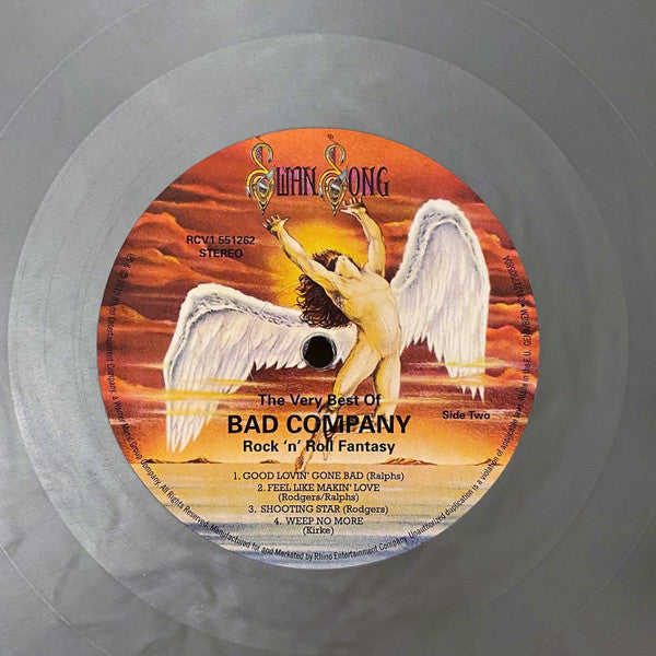 Bad Company (3) : Rock 'N' Roll Fantasy The Very Best Of Bad Company (2xLP, Comp, Sil)