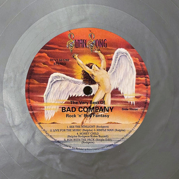 Bad Company (3) : Rock 'N' Roll Fantasy The Very Best Of Bad Company (2xLP, Comp, Sil)