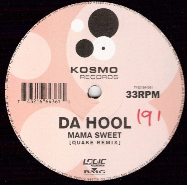 Da Hool : Mama Sweet (12")