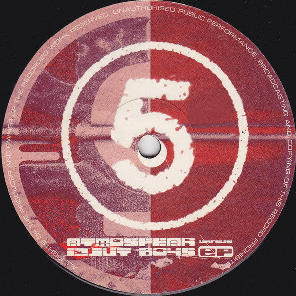 Atmosfear Versus Idjut Boys : Atmosfear Versus Idjut Boys EP (12", EP)