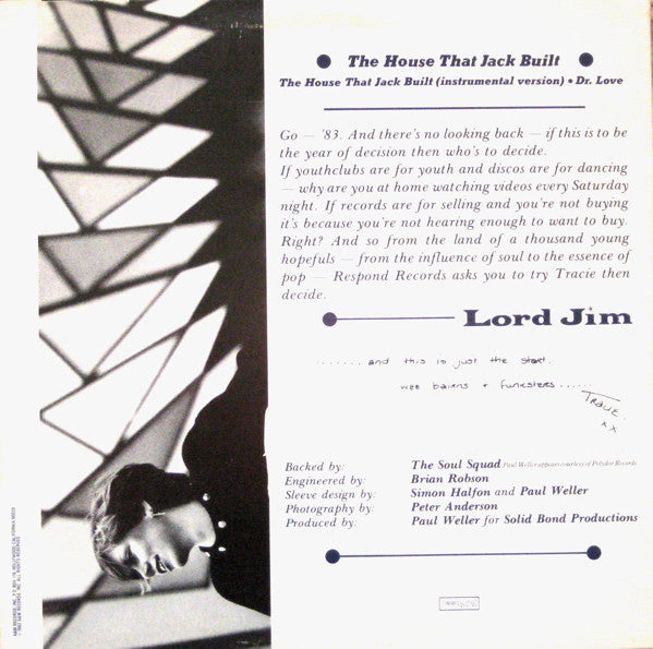 Tracie Young : The House That Jack Built (12", EP, Promo)