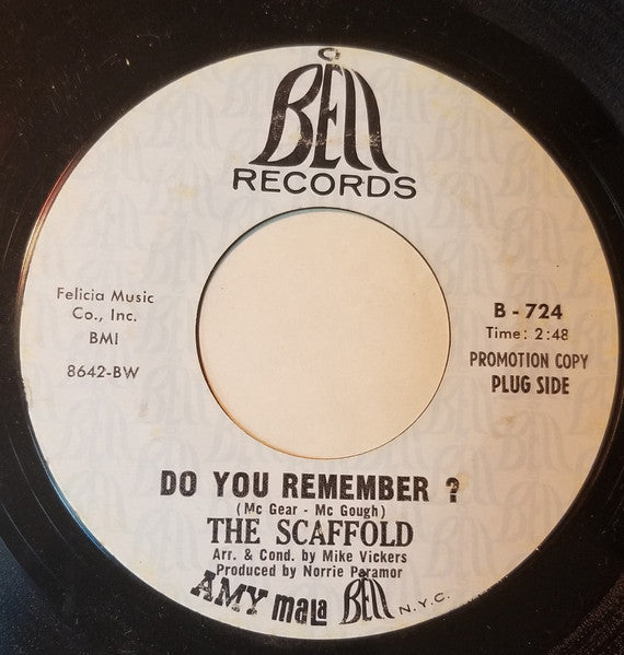 Scaffold : Do You Remember? (7", Promo)