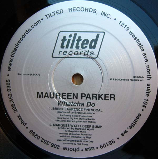 Maureen Parker : Whatcha Do (12")
