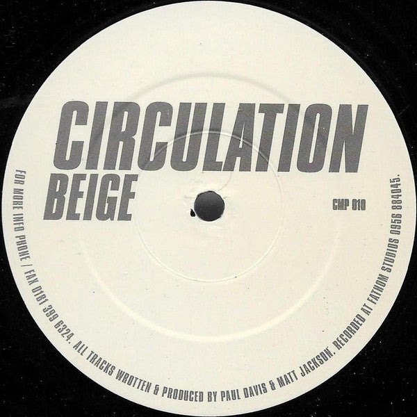 Circulation : Beige (12")