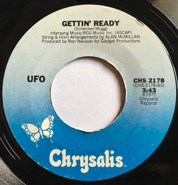 UFO (5) : Try Me (7", Single)