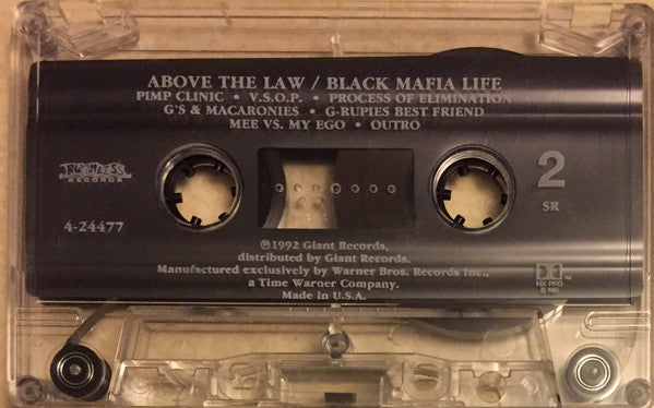 Above The Law : Black Mafia Life (Cass, Album)