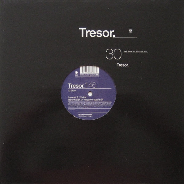 Stewart S. Walker* : Reformation Of Negative Space EP (12", EP)