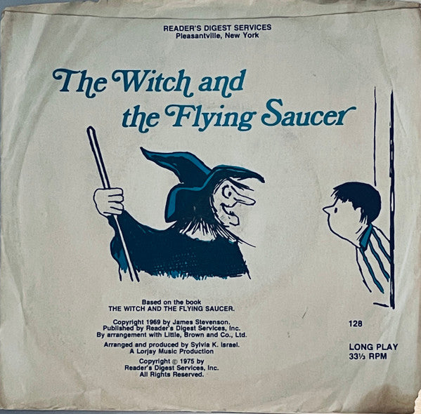 Unknown Artist : The Witch And The Flying Saucer (7", Blu)