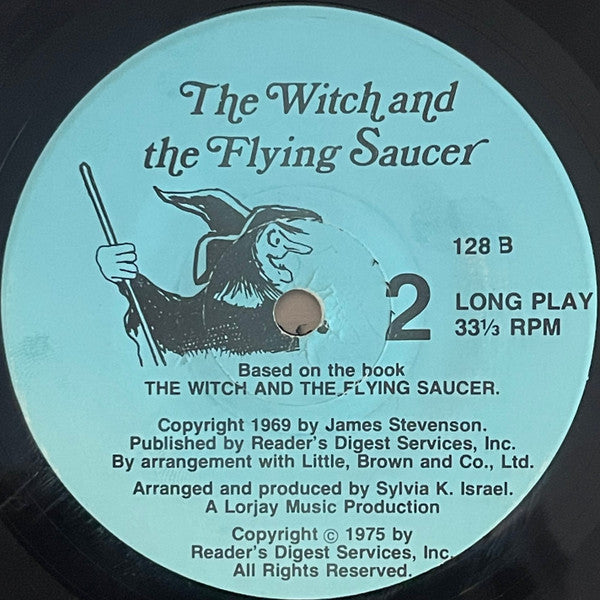 Unknown Artist : The Witch And The Flying Saucer (7", Blu)