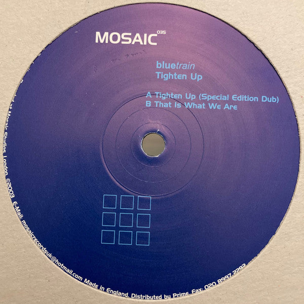Bluetrain : Tighten Up (12")