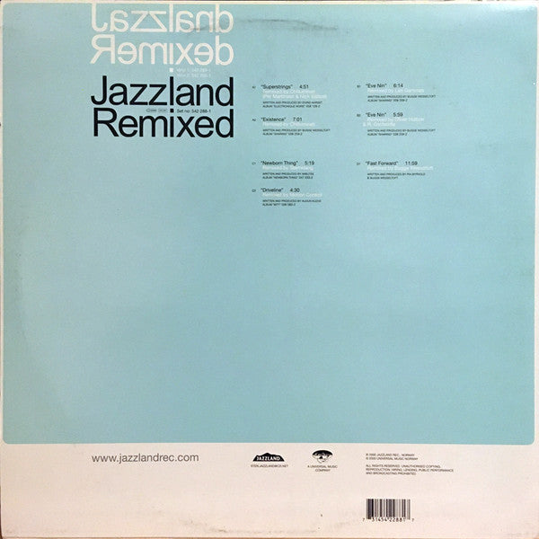 Various : Jazzland Remixed (2x12", Comp)