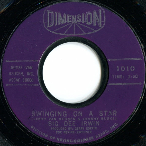 Big Dee Irwin : Swinging On A Star (7", Single, Styrene)