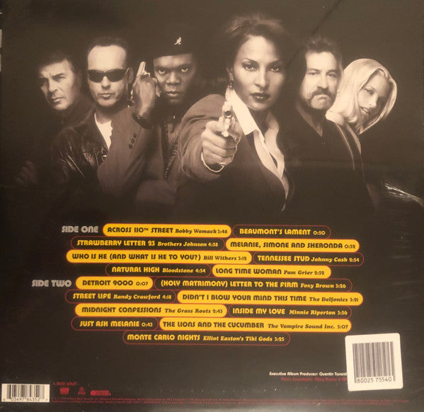 Various : Jackie Brown (Music From The Miramax Motion Picture) (LP, Album, Comp, Ltd, RE, Blu)