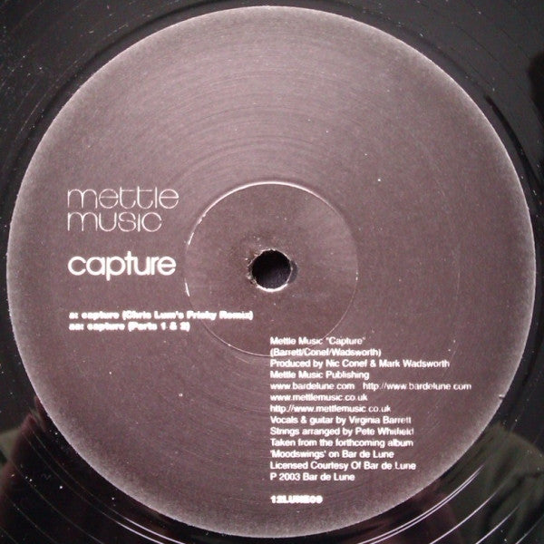 Mettle Music : Capture (12")