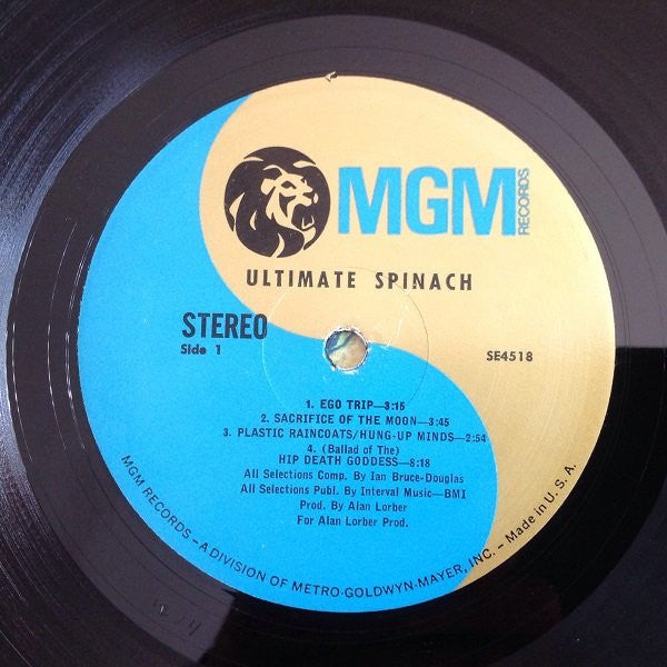 Ultimate Spinach : Ultimate Spinach (LP, Album, MGM)