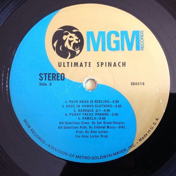 Ultimate Spinach : Ultimate Spinach (LP, Album, MGM)