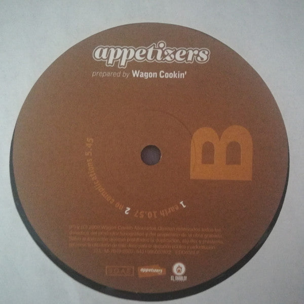 Wagon Cookin' : Appetizers (3xLP, Album)