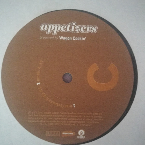 Wagon Cookin' : Appetizers (3xLP, Album)