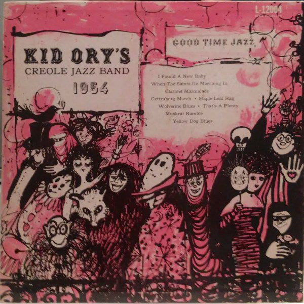 Kid Ory's Creole Jazz Band* : Kid Ory's Creole Jazz Band 1954 (LP, Album)