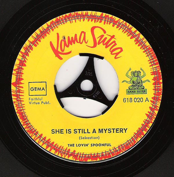 The Lovin' Spoonful : She Is Still A Mystery / Only Pretty, What A Pity (7", Single)